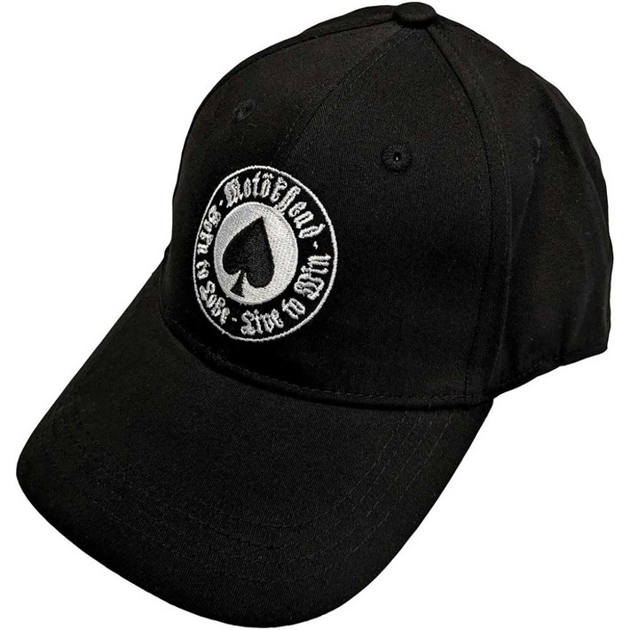 Motorhead 'Born To Lose' (Black) Baseball Cap