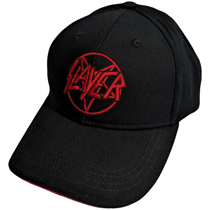 Slayer 'Pentagram Logo' (Black) Baseball Cap