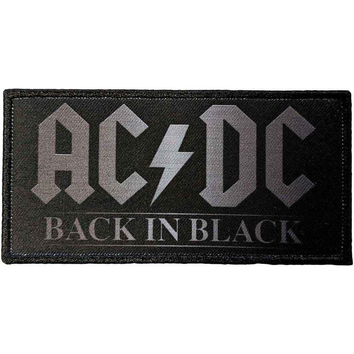 AC/DC 'Back In Black' Patch