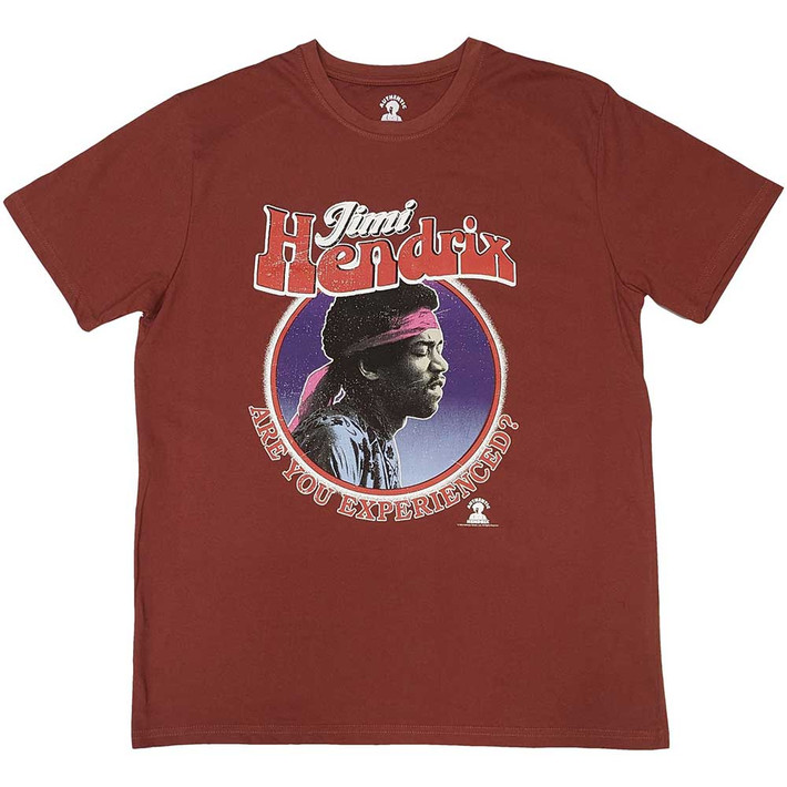 Jimi Hendrix 'Are You Experienced' (Red) T-Shirt