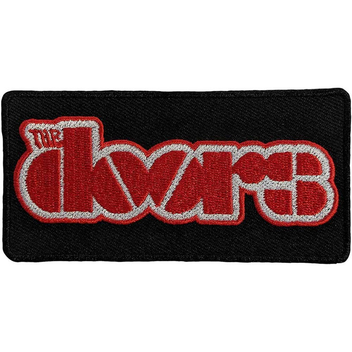 The Doors 'Red Logo' (Black) (Iron On) Patch