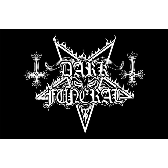 Dark Funeral 'Logo' Textile Poster