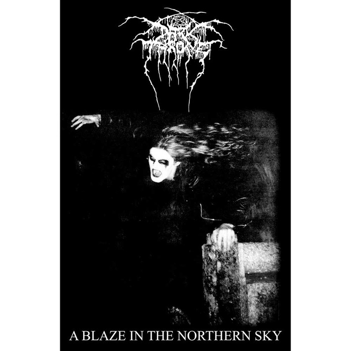 Darkthrone 'A Blaze In The Northern Sky' Textile Poster