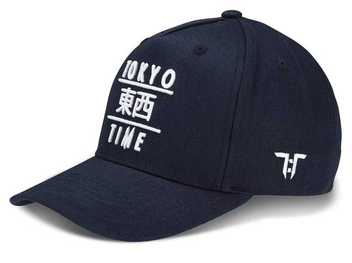 Tokyo Time 'TT Heritage White Logo' (Blue) Baseball Cap
