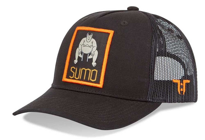 Tokyo Time 'Sumo' (Black) Trucker Cap