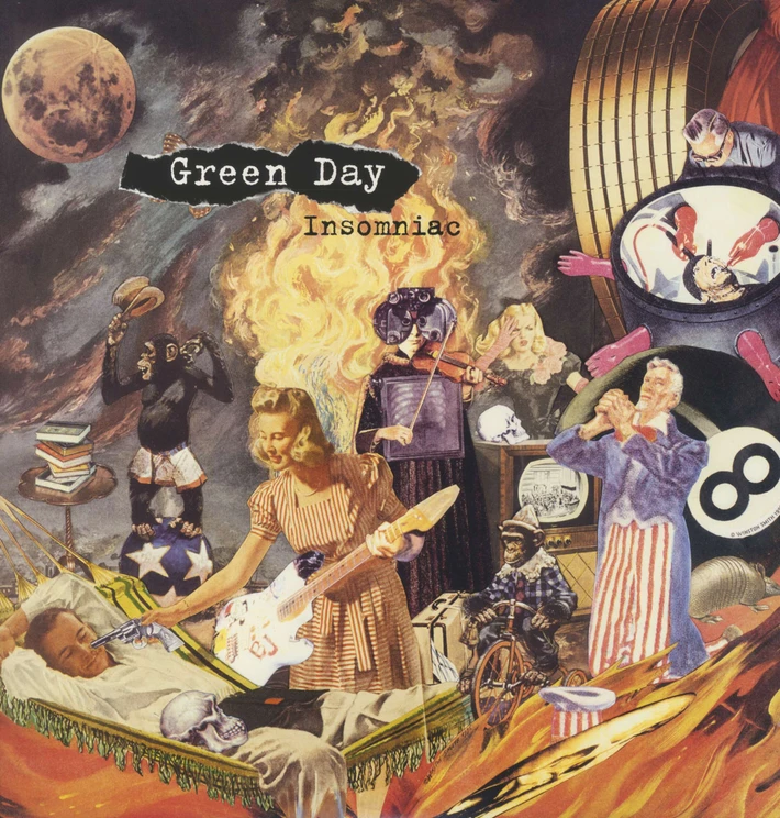 Green Day 'Insomniac' LP Black Vinyl
