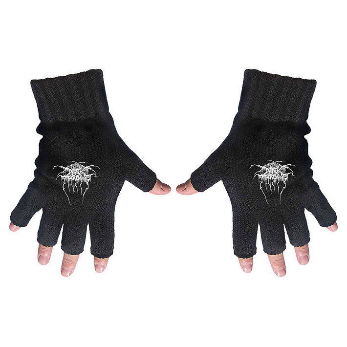 Darkthrone 'Logo' Fingerless Gloves