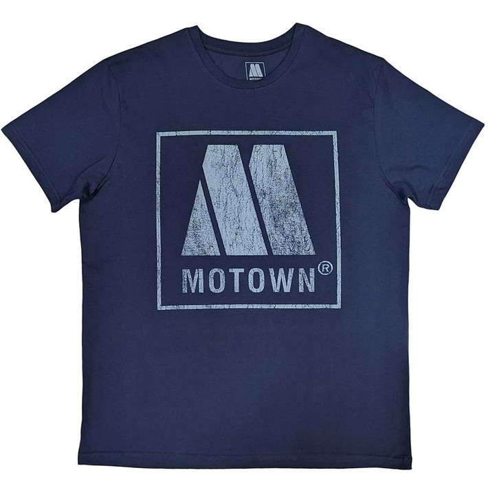 Motown 'Vintage Logo' (Denim Blue) T-Shirt