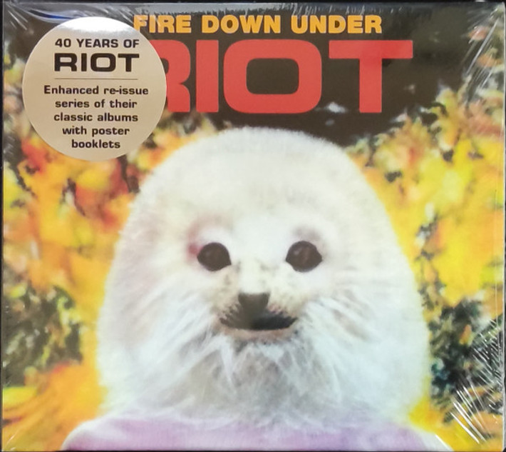 Riot 'Fire Down Under' CD Digisleeve