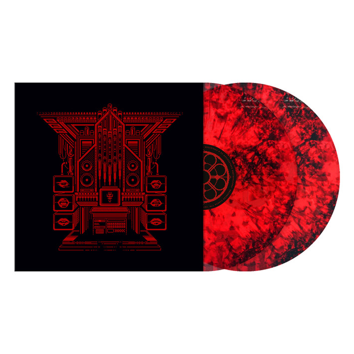 Keygen Church 'Nel Nome Del Codice' 2LP Gatefold Transparent Red with Black Dust Vinyl
