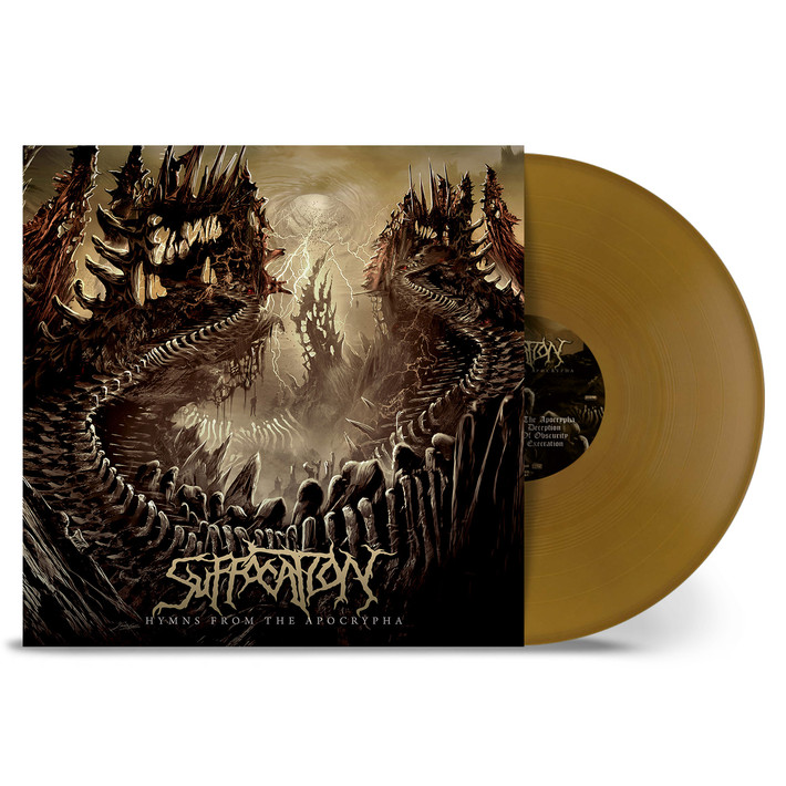 Suffocation 'Hymns From The Apocrypha' LP Gold Vinyl