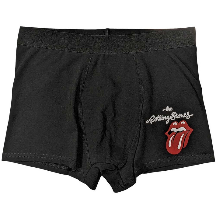 The Rolling Stones 'Classic Tongue' (Black) Unisex Boxers