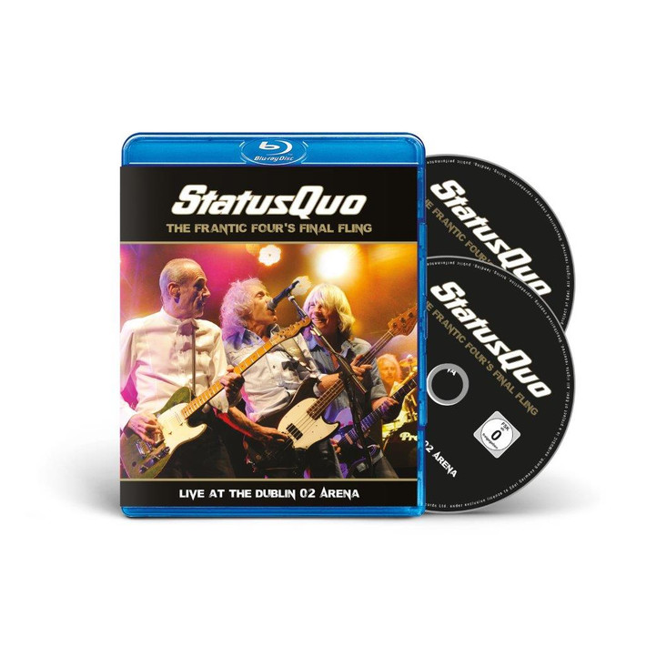 Status Quo 'The Frantic Four's Final Fling - Live In Dublin' Blu-Ray & CD Set