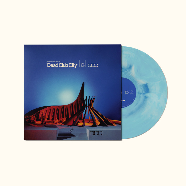 Nothing But Thieves 'Dead Club City' (Deluxe) 2LP Blue White Swirl Vinyl