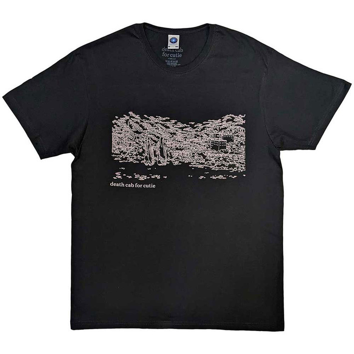 Death Cab For Cutie 'Acoustic' (Grey) T-Shirt