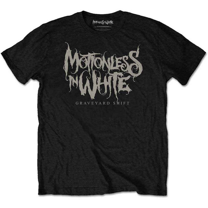 Motionless In White 'Graveyard Shift' (Black) T-Shirt