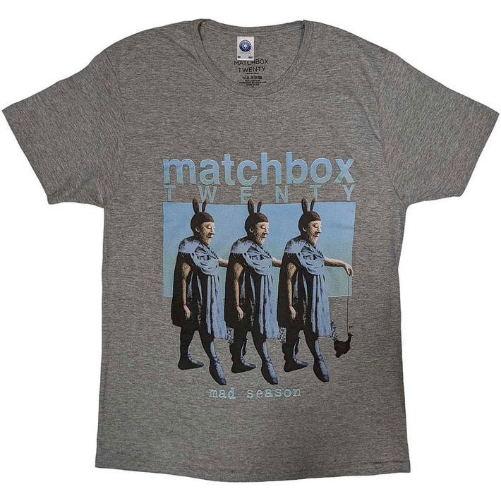 Matchbox Twenty 'Mad Season' (Grey) T-Shirt