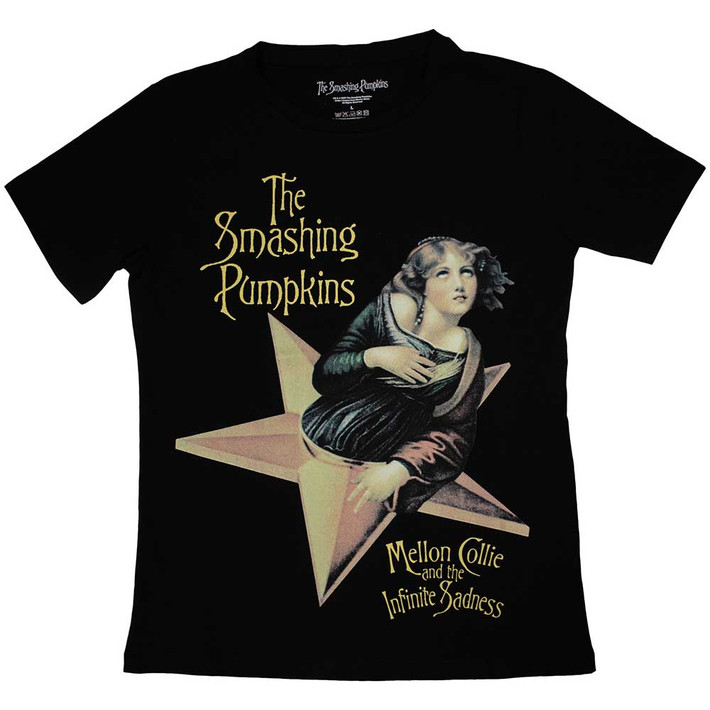 The Smashing Pumpkins 'Mellon Collie' (Black) Womens Fitted T-Shirt