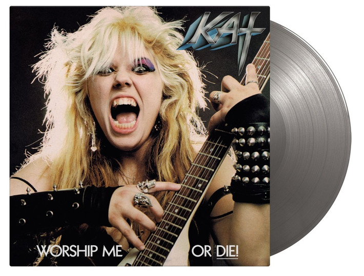 The Great Kat 'Worship Me Or Die!' LP 180 Gram Silver Vinyl