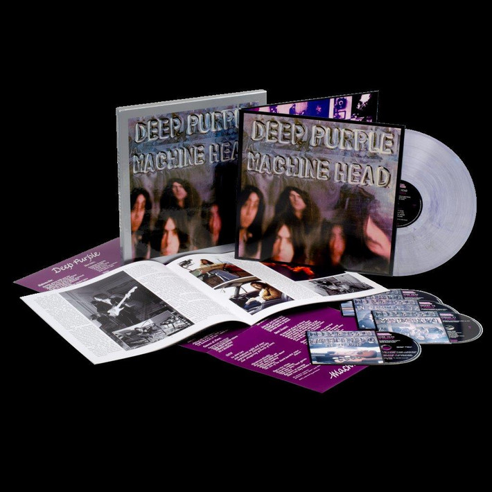 Deep Purple 'Machine Head' LP + 3CD & Blu-Ray Limited Edition