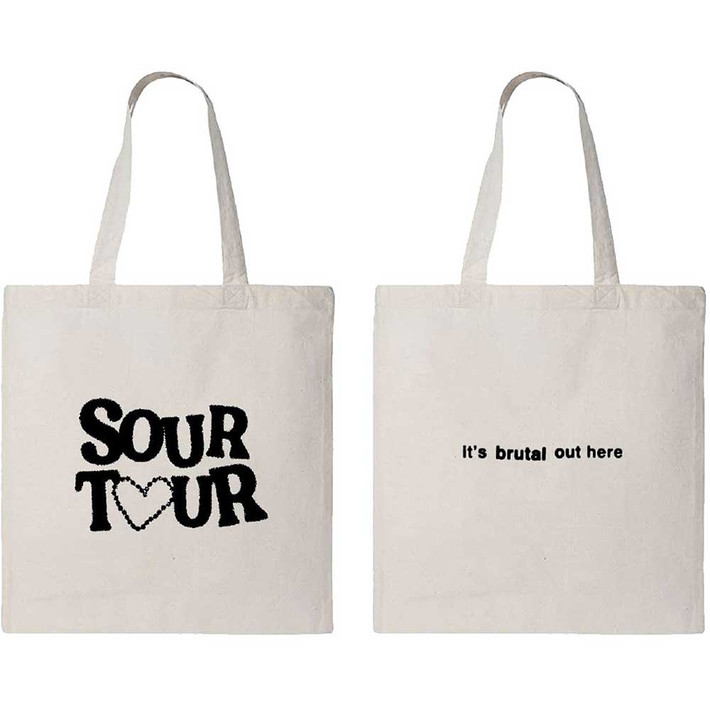 Olivia Rodrigo 'Sour Tour' (Natural) Tote Bag