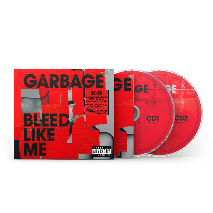 Garbage 'Bleed Like Me' (2024 Remaster) 2CD Deluxe Digisleeve