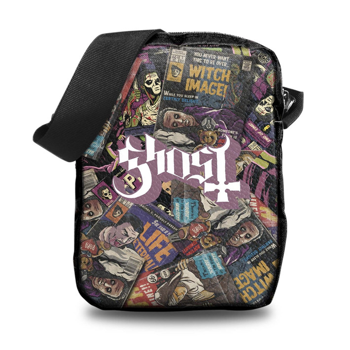 Ghost 'Magazines' Rocksax Cross Body Bag