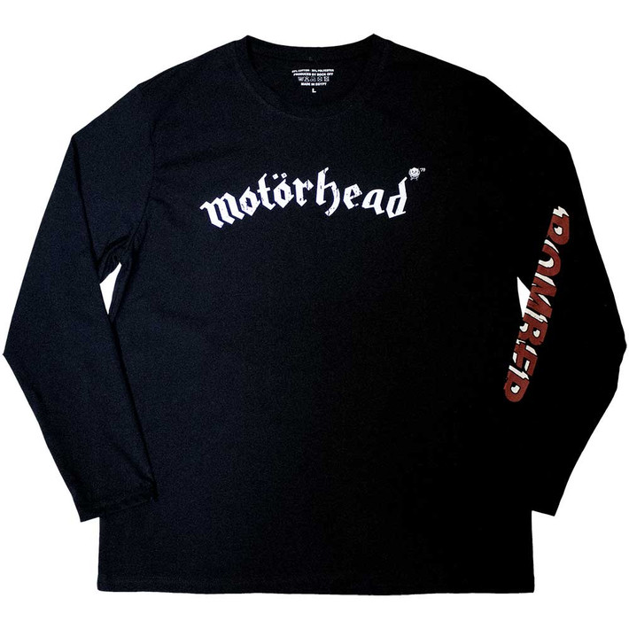 Motorhead 'Bomber' (Black) Long Sleeve Shirt