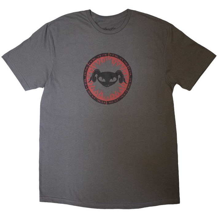 Puscifer 'Flame Logo' (Grey) T-Shirt