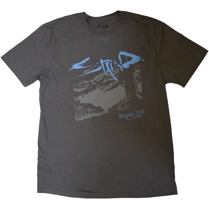Staind 'Break The Cycle' (Grey) T-Shirt