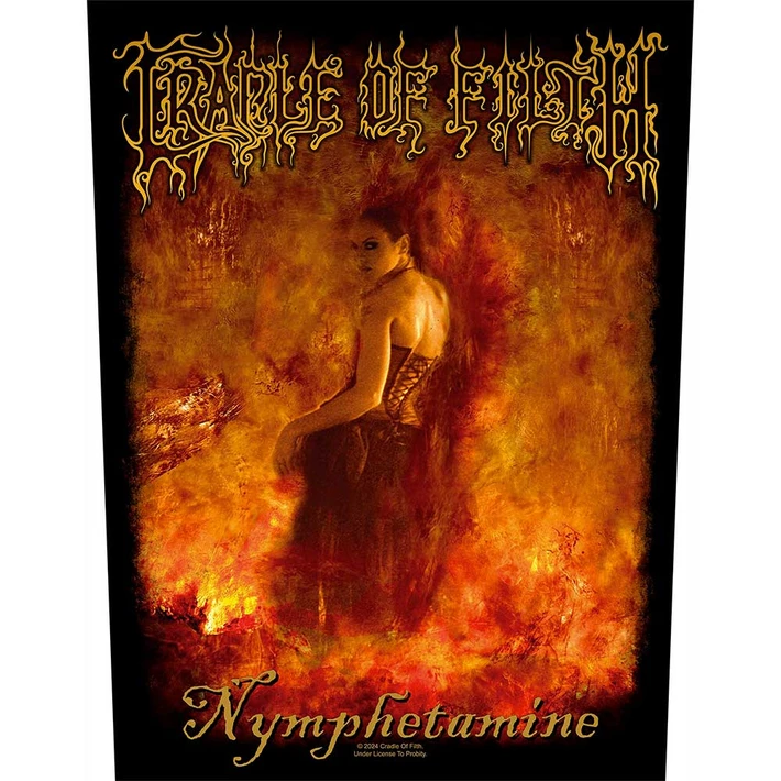 Cradle Of Filth 'Nymphetamine' Back Patch