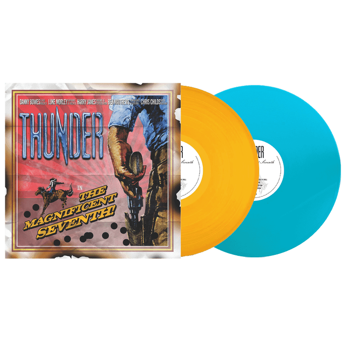 Thunder 'The Magnificent Seventh' 2LP Yellow & Blue Vinyl