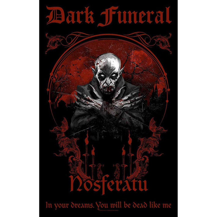 Dark Funeral 'Nosferatu' Textile Poster