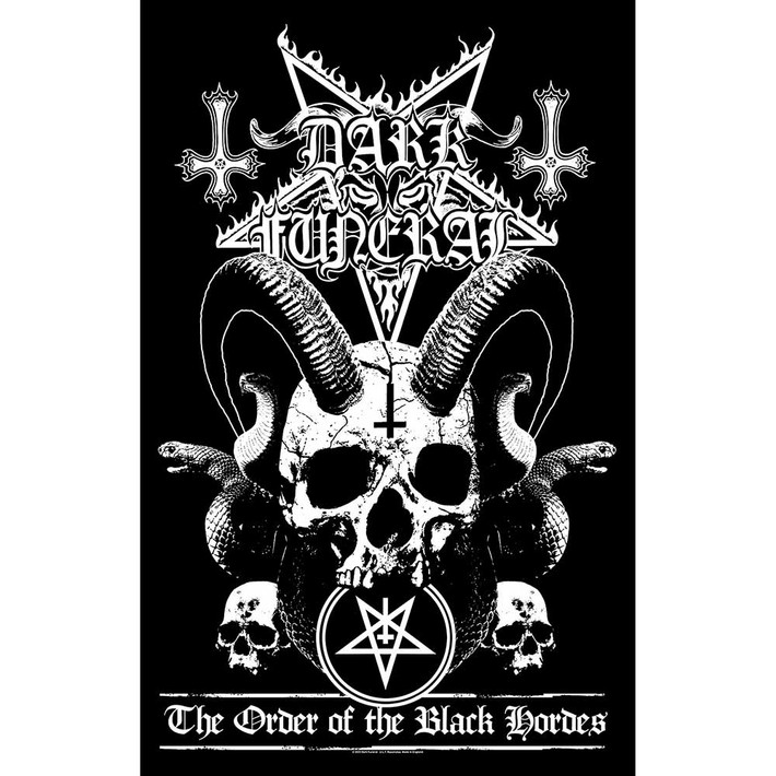Dark Funeral 'Order Of The Black Hordes' Textile Poster