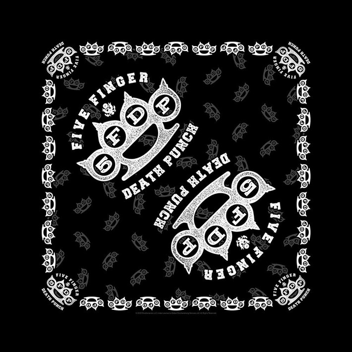 Five Finger Death Punch 'Knuckles' Bandana