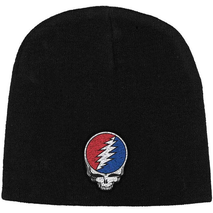 Grateful Dead 'Skull' (Black) Beanie Hat