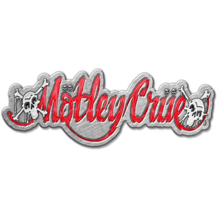 Mötley Crüe 'Dr Feelgood Logo' Pin Badge