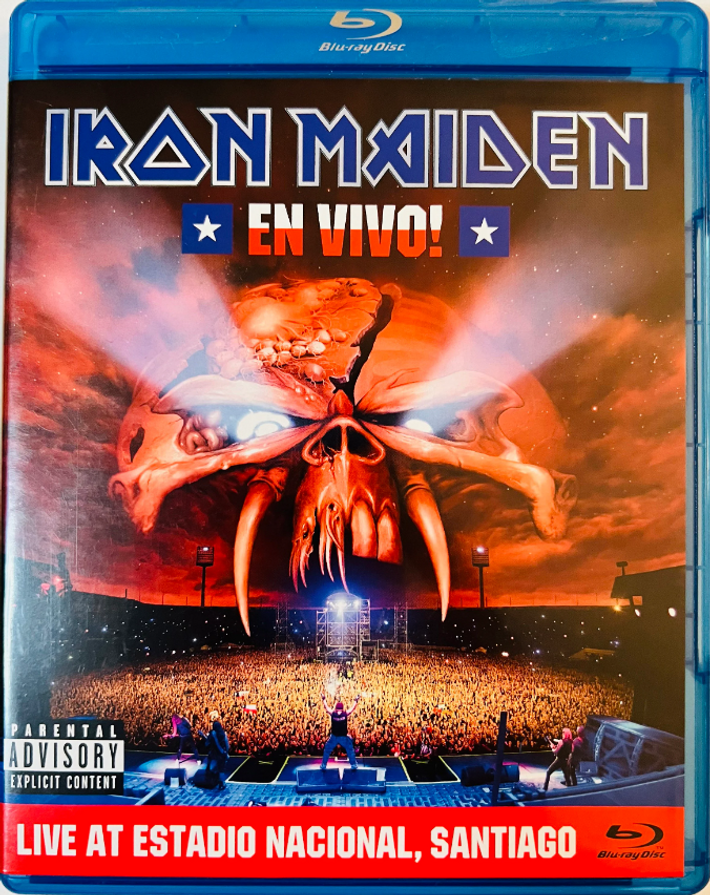 Iron Maiden 'En Vivo' Blu-Ray