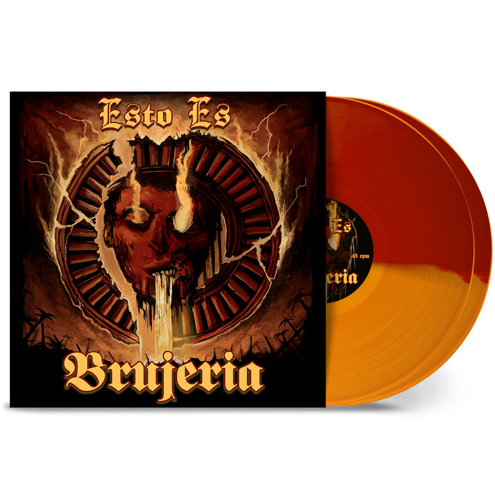 Brujeria 'Esto Es Brujeria' 2LP Orange Red Split Vinyl
