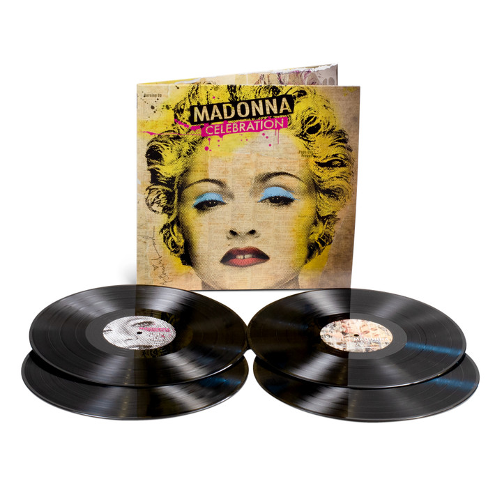 Madonna 'Celebration' 4LP 180g Black Vinyl Set
