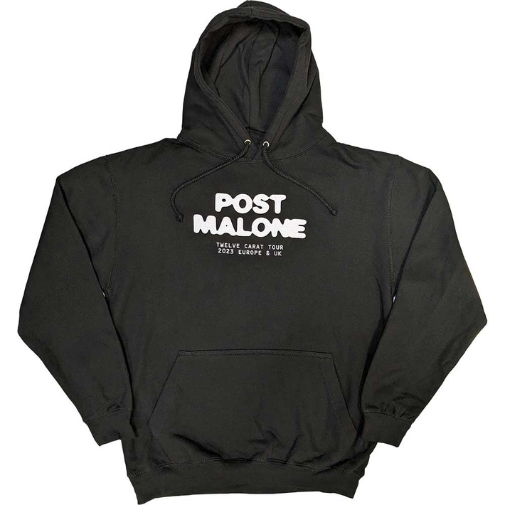 Post Malone 'Carat' (Black) Pull Over Hoodie