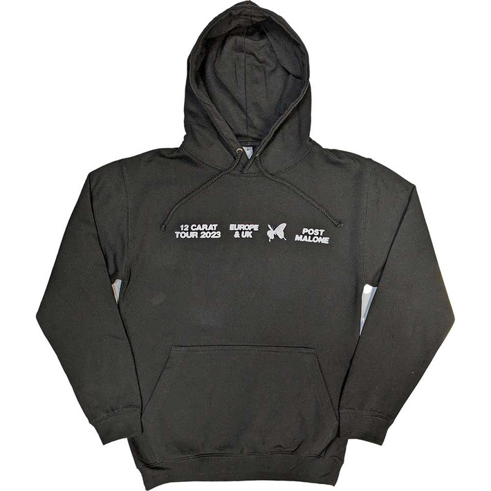 Post Malone 'Inverse Butterfly' (Black) Pull Over Hoodie