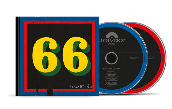 PRE-ORDER - Paul Weller '66' 2CD Deluxe Hardback Book - RELEASE DATE 24th May 2024