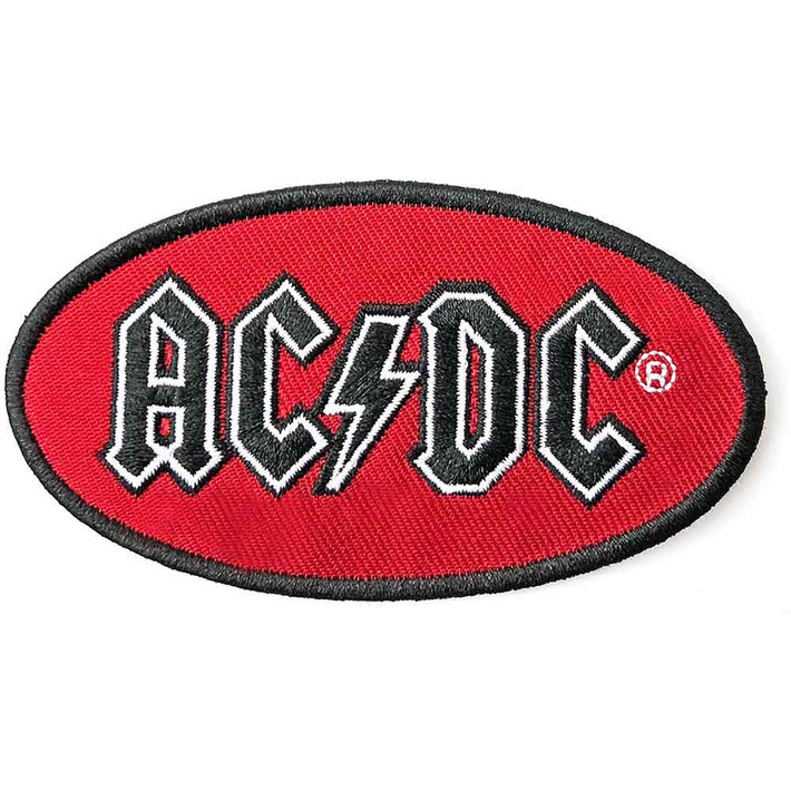 AC/DC 'Oval Logo' (Iron On) Patch