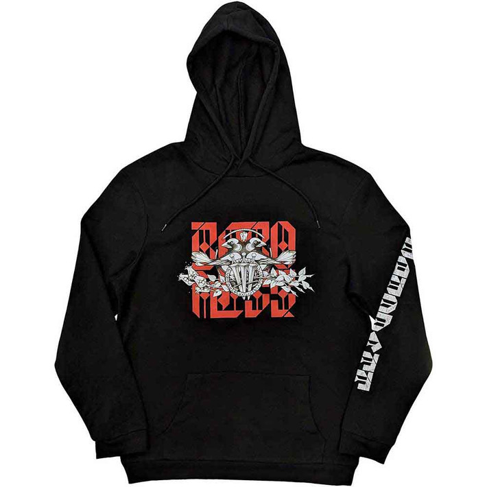 Baroness 'Fall' (Black) Pull Over Hoodie