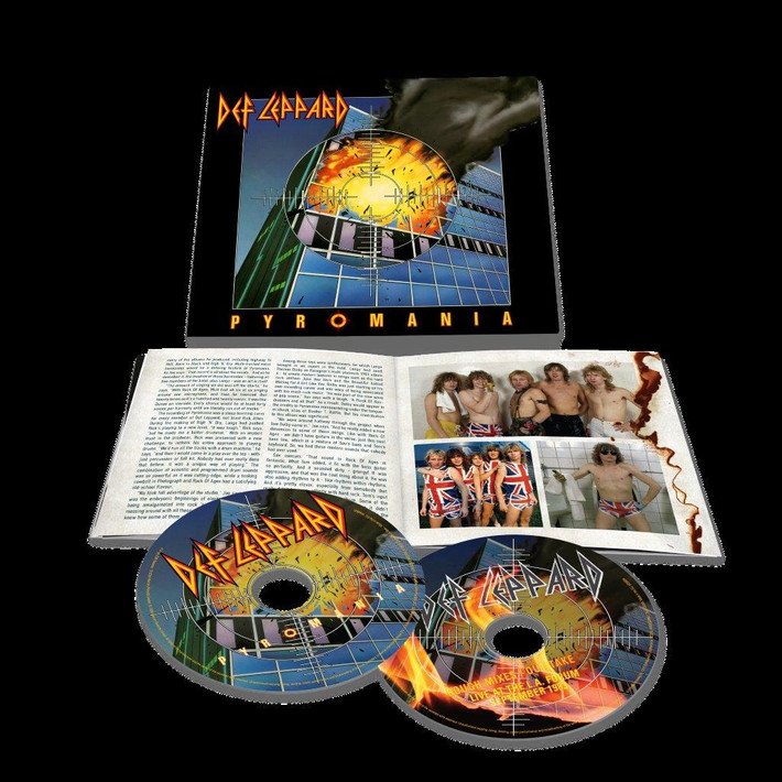 Def Leppard 'Pyromania' 2CD
