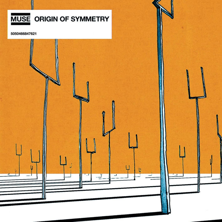 Muse 'Origin Of Symmetry' Double LP Black Vinyl