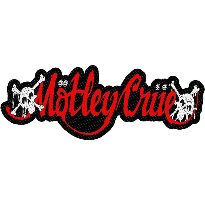 Motley Crue 'Dr Feelgood Logo Cut Out' Patch
