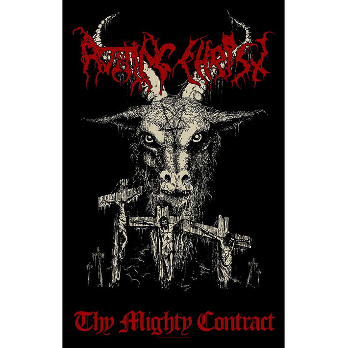 Rotting Christ 'Thy Mighty Contract' Textile Poster