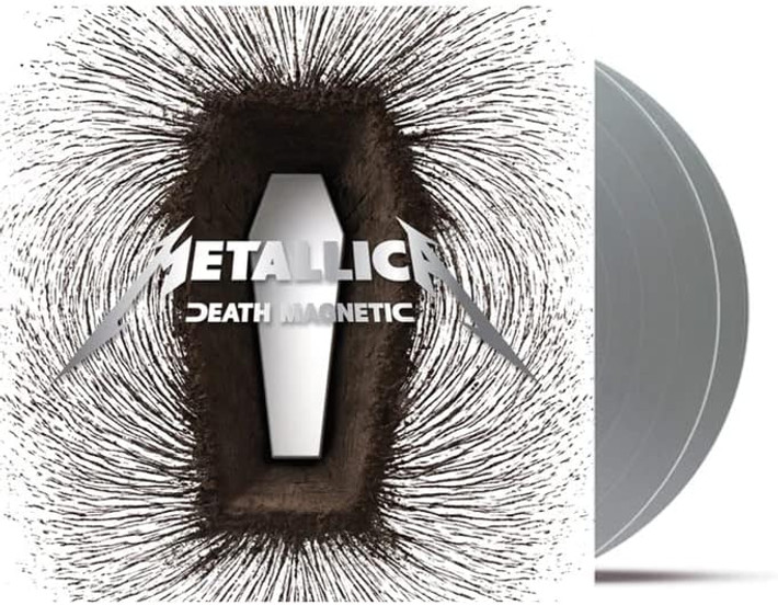 PRE-ORDER - Metallica 'Death Magnetic' 2LP 'Magnetic Silver' Vinyl - RELEASE DATE 7th June 2024